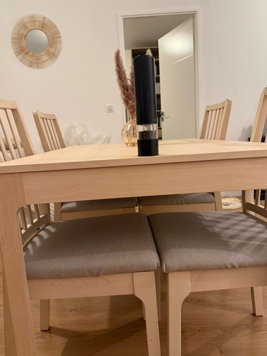 Table & chaises