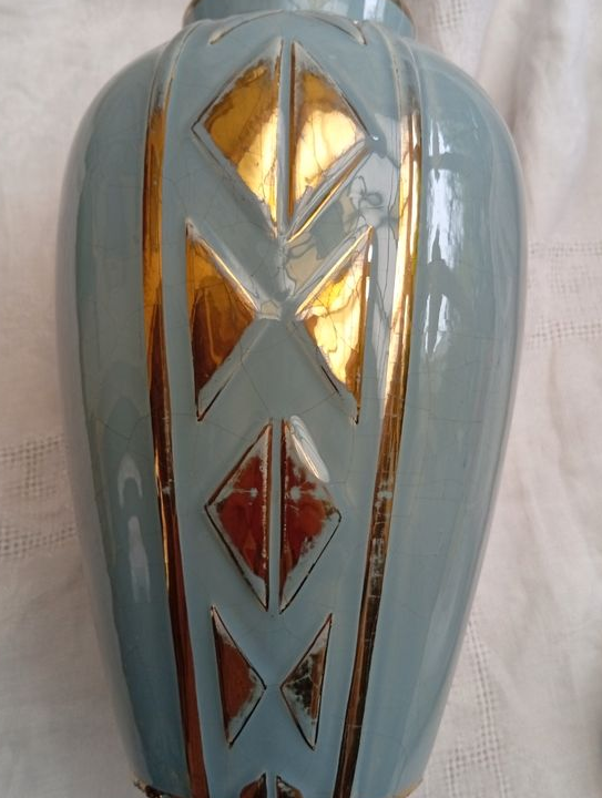 Superbe vase Art Déco ODYV - années 1930 - grand modèle