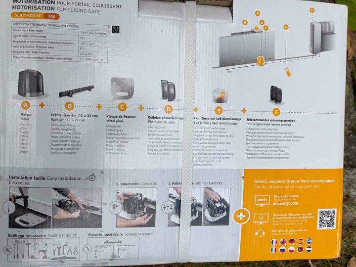 Moteur portail coulissant