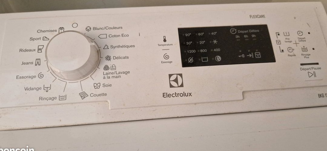 Machine a laver electrolux