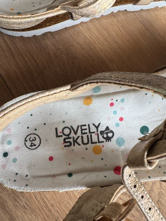 Sandales Lovely Skull taille 34
