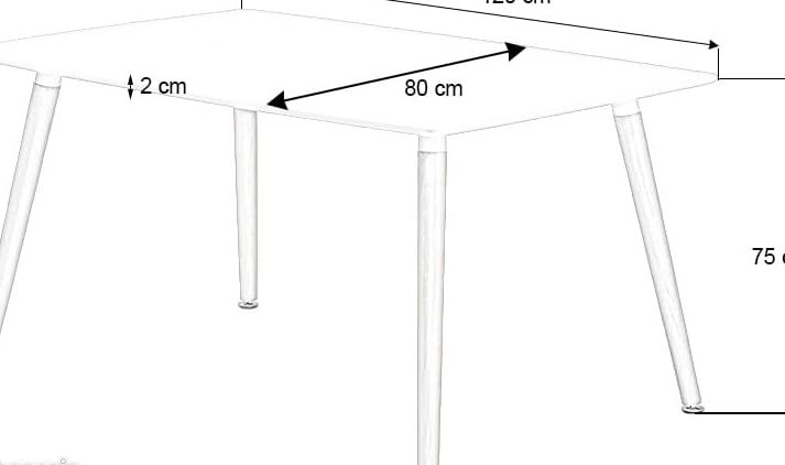 🔥 Table à Manger + 4 chaises Scandinave NEUVE 🔥