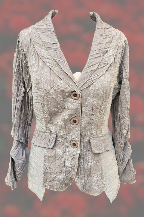 Blazer leger femme ML vanille couleur beige taille 38 TBE