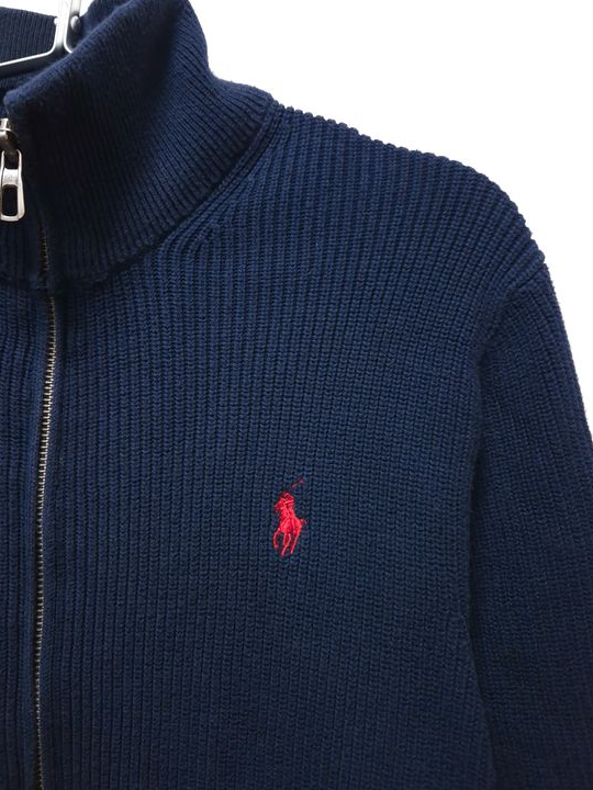 Gilet / veste zippée Ralph Lauren bleu marine – Taille S