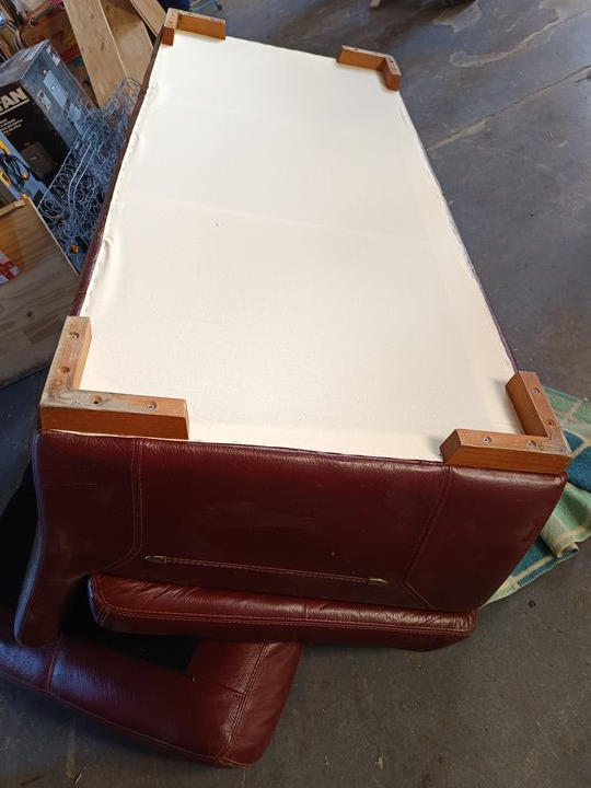 Canapé cuir non convertible