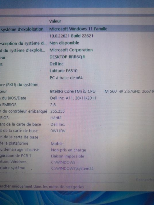 Bonjour je vends un ordinateur pc portable de marque dell ram 8 gigas bon état clavier rétro eclairé 
Batterie ok ++ 😜😜😜😜😜😜😜😜😜😱😱