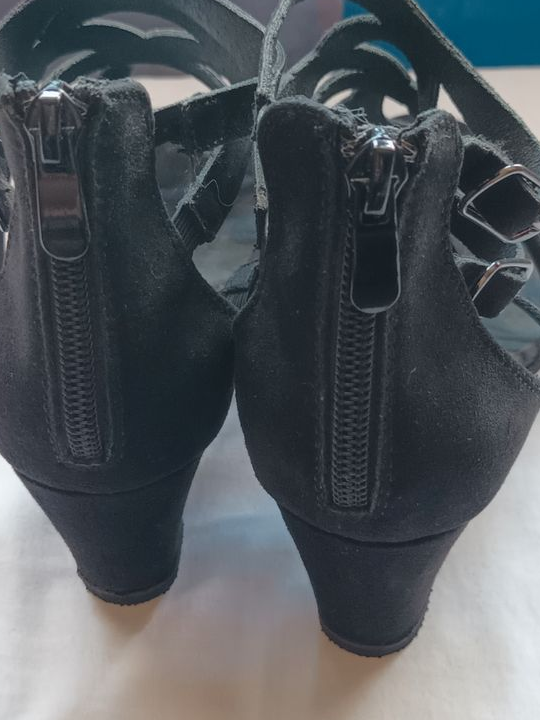 Nu-pieds à talons compenser ( 36 )
