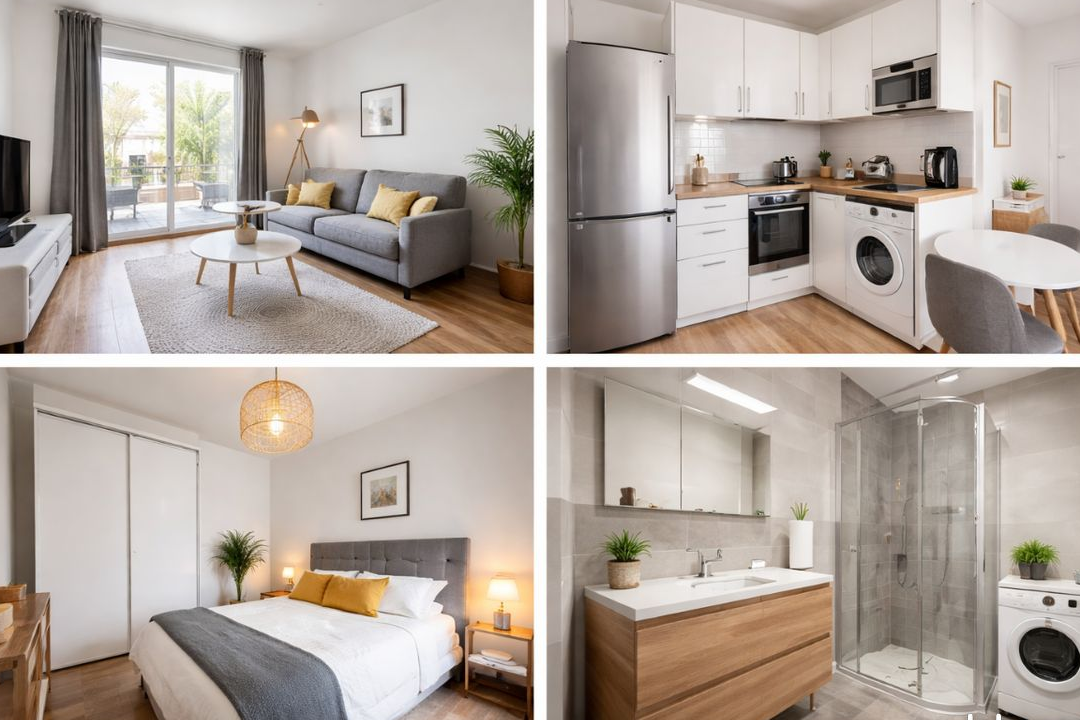 T2 meublé 40 m² – 800 – Épinay-sous-Sénart – 1er étage