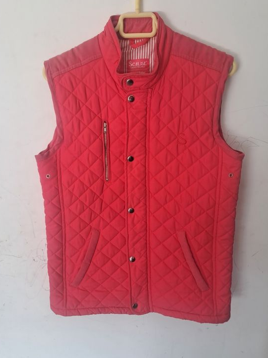 Veste sans manches matelassé rose/corail Taille M