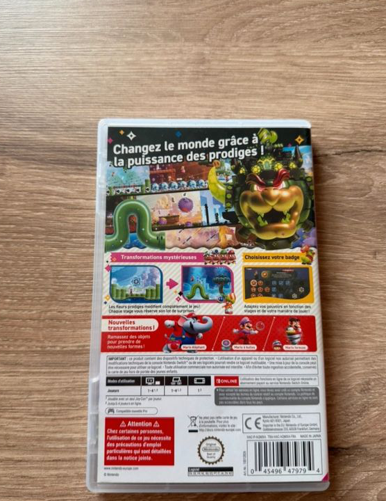 Super mario bros wonder- jeu switch
