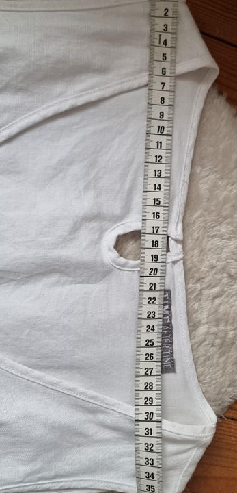 🤍 Robe blanche lin TIME AFTER TIME t.40