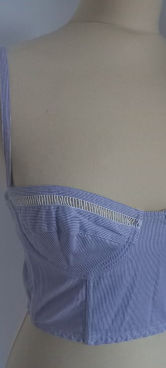 SOUTIEN-GORGE Brassière 100% coton ( T 34 XS ( FR 85 EUR 70 )