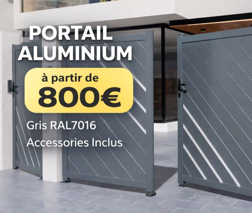 Portail Aluminium Offre Directe