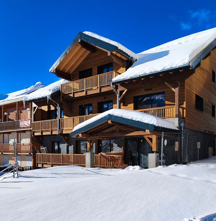 Chalet 5*, 14 personnes, au pied des pistes, avec Spa, Sauna, Hammam et Cinéma - SFL / Valmorel - Savoie