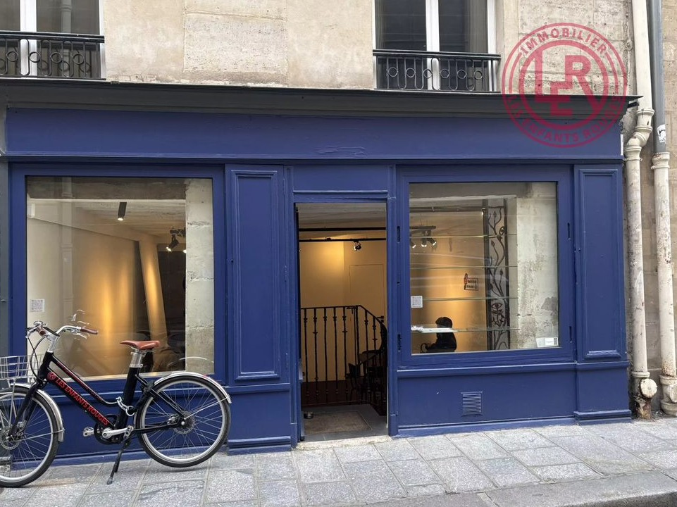 Local commercial 29 m² Paris 4ème