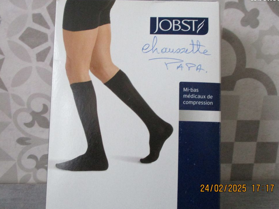 1 Paire de Chaussettes de contention de Pharmacie