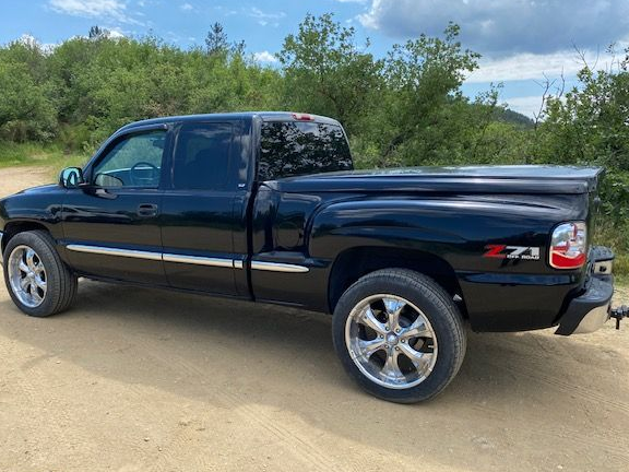 Rare Pick up GMC sierra K 1500 long 5 places V8 5.3 L Z71