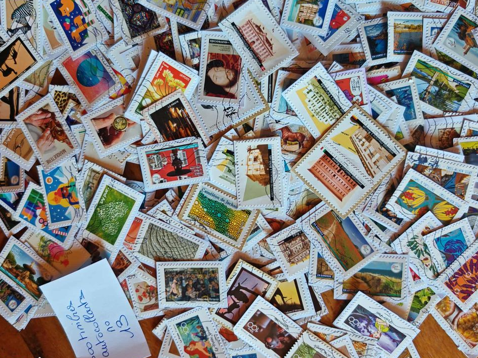 500 timbres français n°13