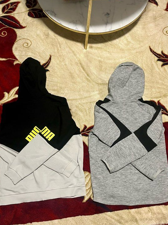 Lot 2 Vestes Zippées PUMA - Taille 13/14 ans - Très bon état
