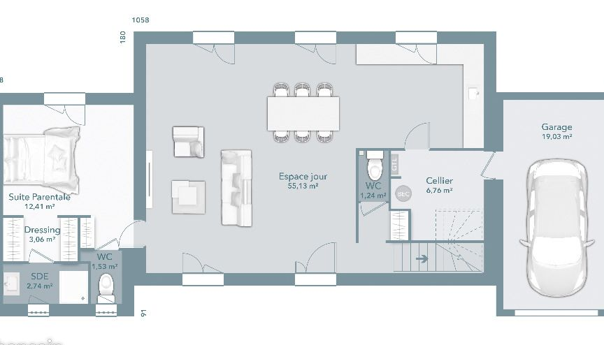 Maison 7 pièces 145 m²