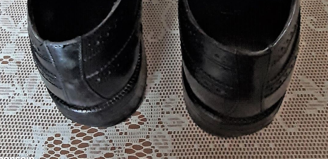 Chaussures BALLY cuir richelieu homme 39 1/2