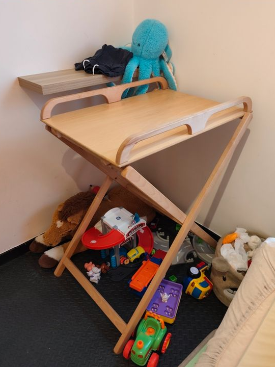 Table à langer pliable combelle