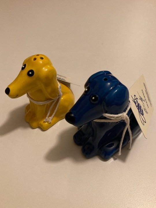 Salière et poivrier Monoprix x B.D. GRAFT