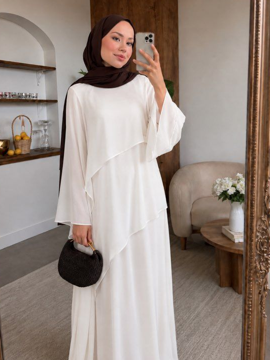 Robe en mousseline