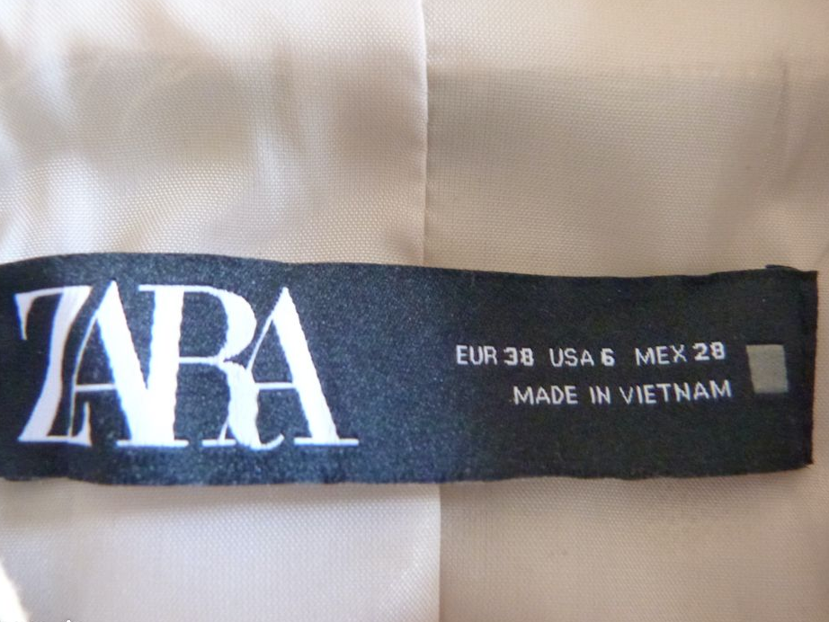 Veste zara beige 38