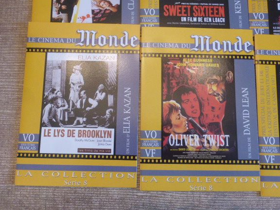 Coffret 12 DVD LE CINEMA DU MONDE série 8 tbe