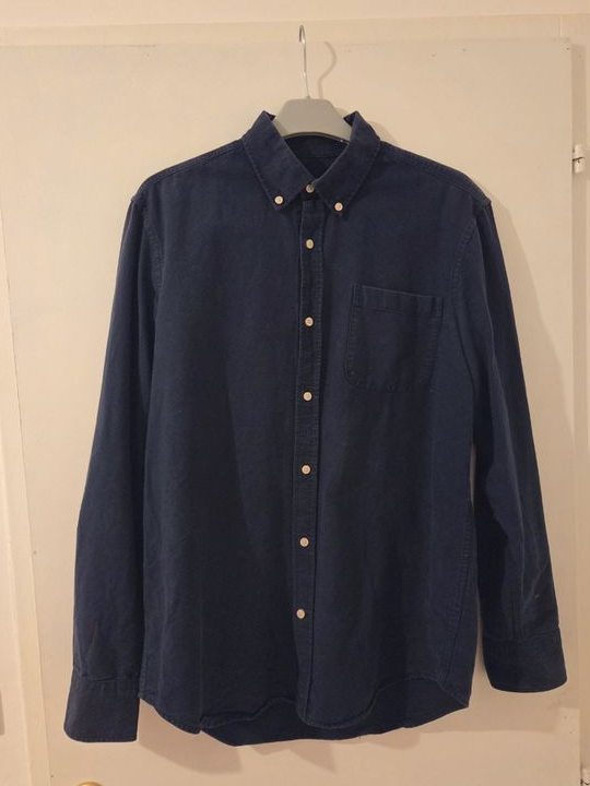 Chemise Zara Homme taille M bleue marine