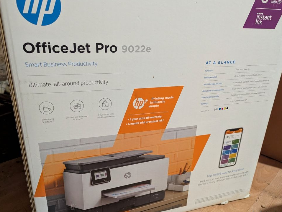 Imprimante HP Office Jet Pro 9022e