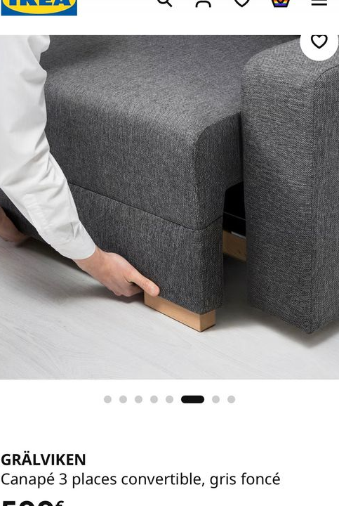 Canapé Convertible IKEA