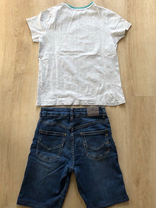 Ensemble short t-shirt 9-10 ans garçon