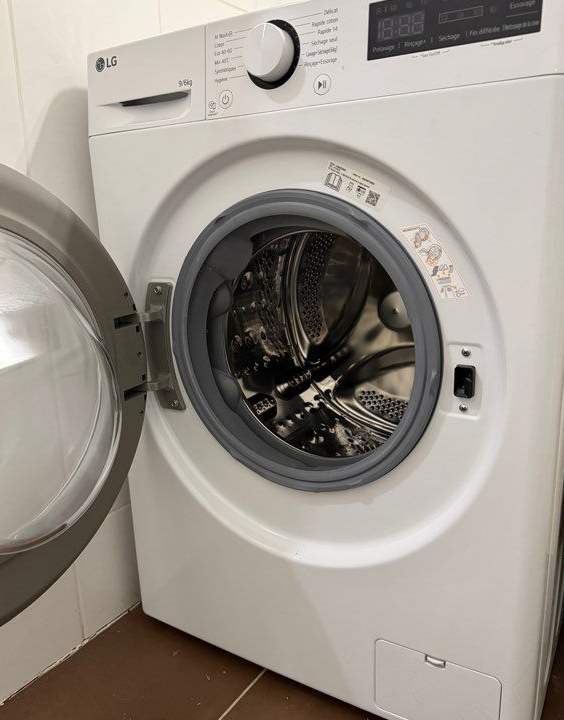 Lave linge séchant LG 9/6kg, 68L, smart diagnosis