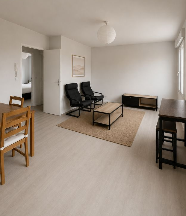 Appartement 46 m2, Angers la Madeleine