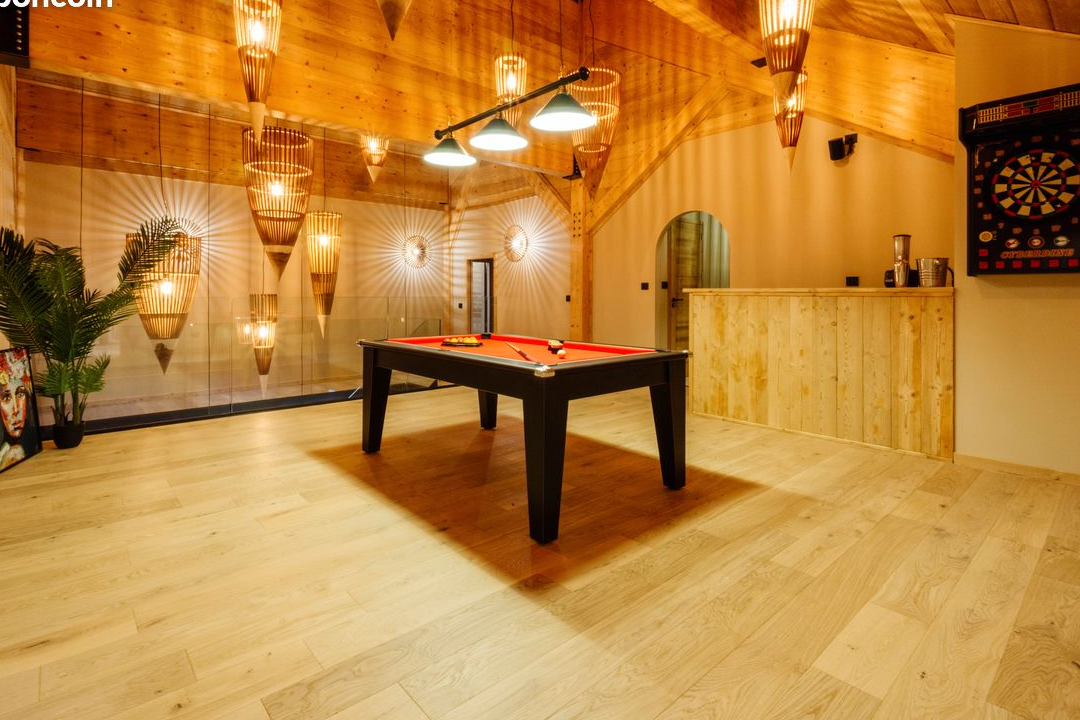 Chalet 5*, 14 personnes, au pied des pistes, avec Spa, Sauna, Hammam et Cinéma - SFL / Valmorel - Savoie