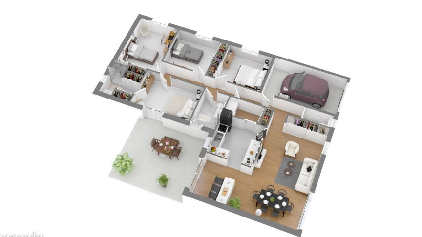 Maison 5 pièces 125 m²