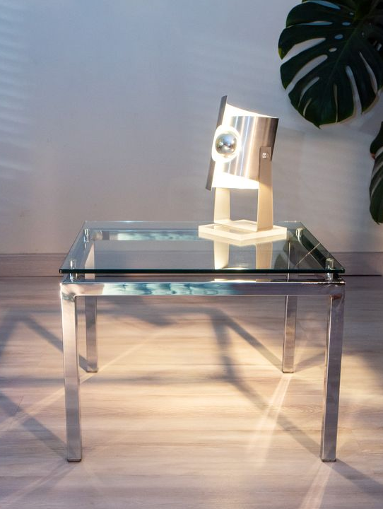 Table basse, bout de canapé, Christian Koban pour Dom