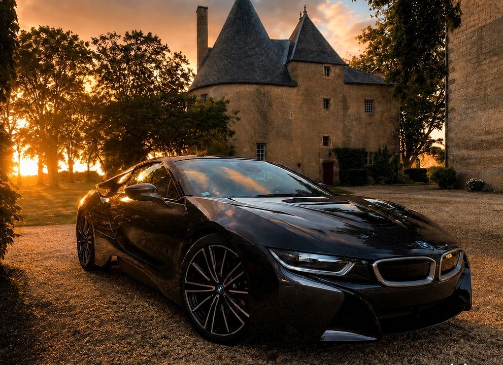 Location voiture mariage / évènement / week-end - Bmw i8 cabriolet