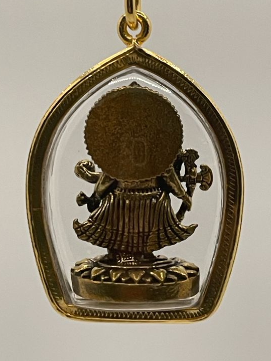 015 Collier pendentif Bouddha Amulette de protection de Thaïlande Amulette Ganesha Phra Pikanet Pang Yuen