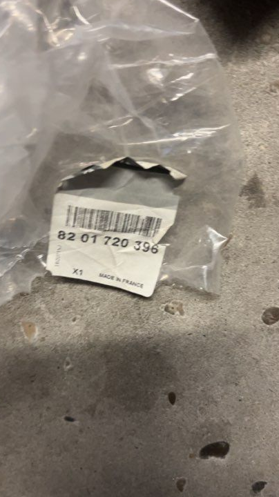 Jeu de tapis avant neuf plastique Renault Clio V