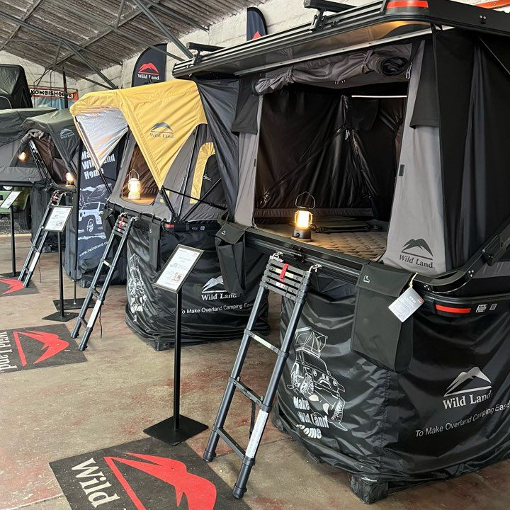 ☀️ Tente de toit coque rigide Rock Cruiser Pro Wild Land