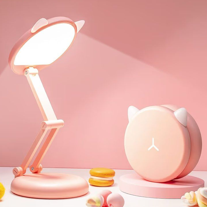 Lampe de Bureau Enfant 9 Niveaux de Luminosité Lumière de Lecture Portable – Kawaii