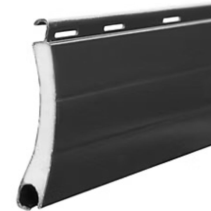 Volet roulant solaire aluminium anthracite - ouverture motorisée - Fortia - HT 1m35 LG 1m00