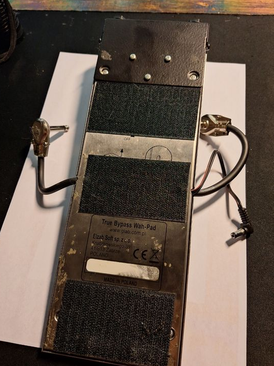 Wah-pad true bypass G-Lab