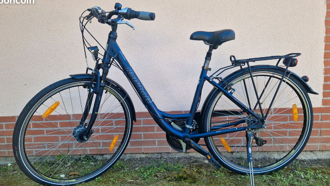 Velo de ville, randonnée robuste et confortable