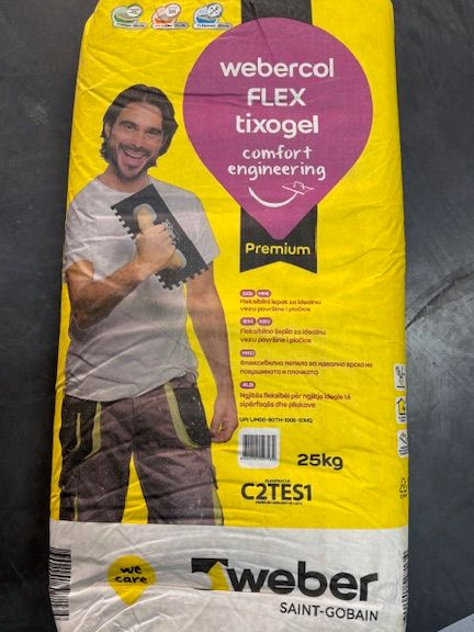 Colle carrelage WEBER - CERMIX