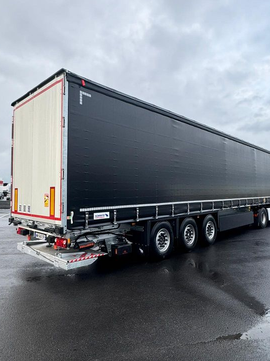 LOA semi remorque bâchée neuve hayon SCHMITZ CARGOBULL