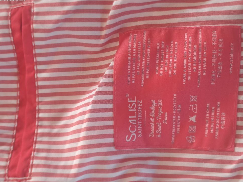 Veste sans manches matelassé rose/corail Taille M